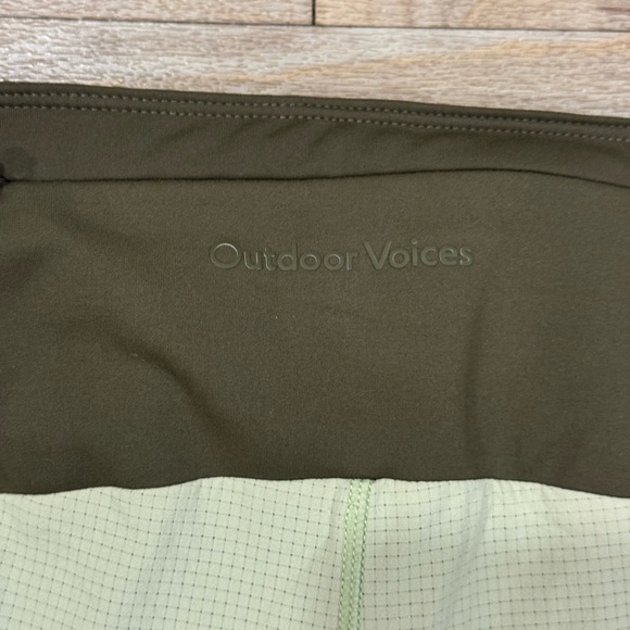 Outdoor Voices Green Shorts Size XXXLarge - Picture 4 of 4